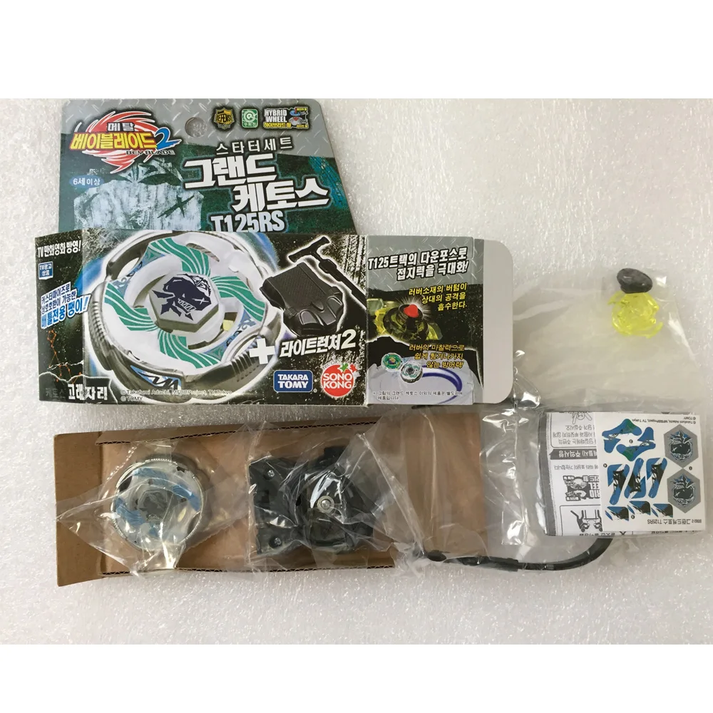 Tomy Beyblade Корейская версия игрушки из сплава в виде металлического спиннинг BB82 2 Grand