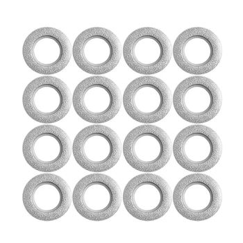 

TOP!-78 Pcs Frosted Curtain Grommet, Inner Diameter 42mm Curtain Eyelet Rings Nanoscale Low Noise Roman Ring (Silver)