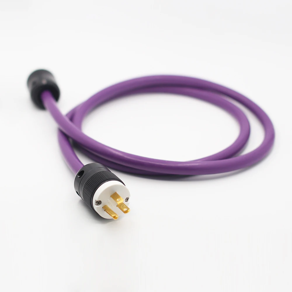 

Acrolink AC313 OFC Power cable Gold plated US AC Power cable for HIFI AC cable line hifi audio amp cable