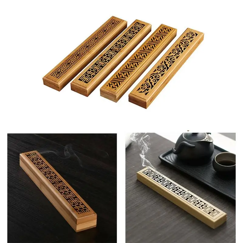 Твердая древесина Двойной Применение Ладан горелки ручной работы деревянный