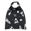 Cute Design Waterproof Washable PUL Storage Large Capacity Cloth Diaper Bag 27*39cm with Socket Pod For Gym Swim Travel Pet 1