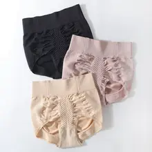 Женские брюки для коррекции фигуры послеродовой, поясной формы, нижнее белье для тренировок, высокоэластичное нижнее белье для коррекции фигуры, хлопковое дышащее нижнее белье