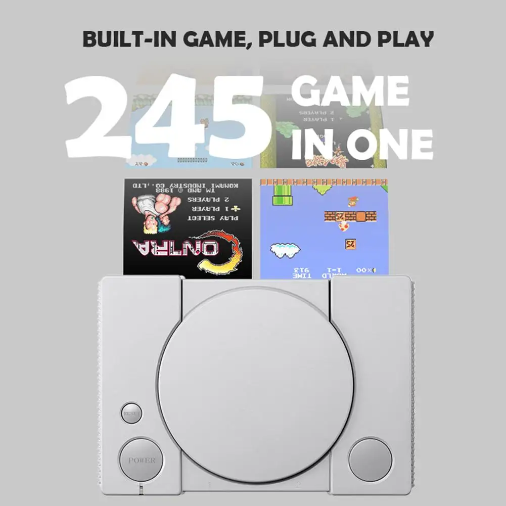 Классический игровой консоли 8-битный PS1 Мини проектор для домашнего 620 экшен энтузиастов развлечения Системы ретро двойная битва игровой консоли