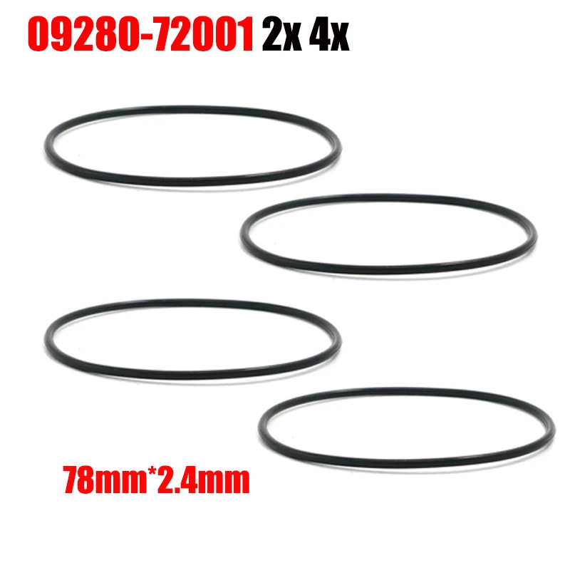 2 Pc Oil Filter O-Ring For Suzuki GN250 GZ250 1999-2010 SP250 SP500 SP600 DR250
