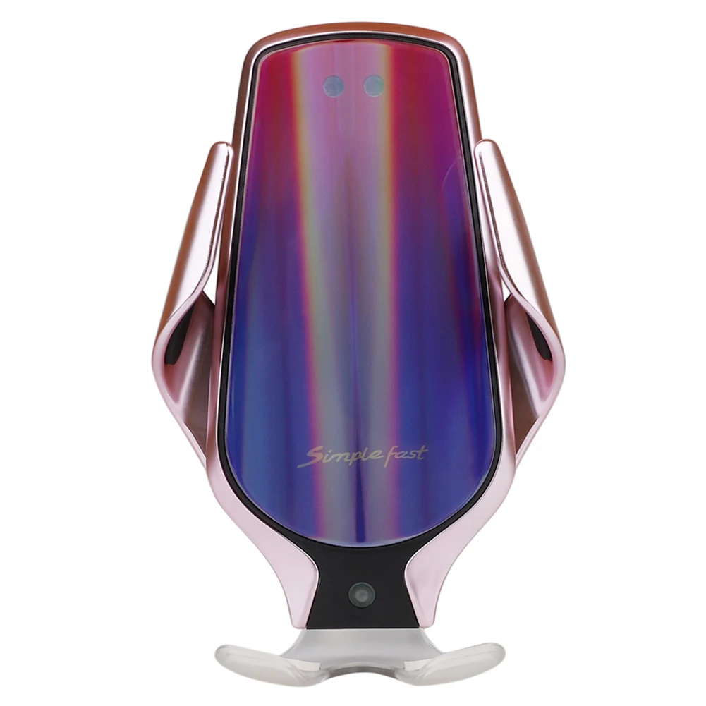 Qi Wireless Smart Car Sensor Charging Holder Fast Wireless Charger for iPhone XR XS X Huawei Mate 20Pro P30 Samsung
