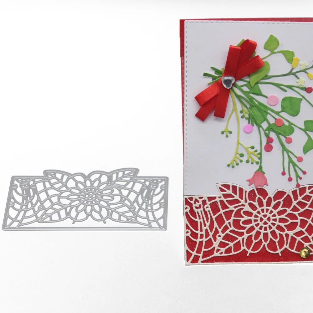2020 Flower Metal Cutting Dies Envelope Decoration Irregular Stencil DIY Scrapbooking Embossing New Craft Stamps And |