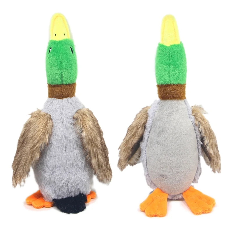 Утка Форма d Писк игрушки в виде милой собачки игрушки для щенка, Домашних Животных Жевать; женские хлопковые ботинки с плюшевой подкладкой веревка мультфильм Животные Форма Укус игрушка для домашних животных собак