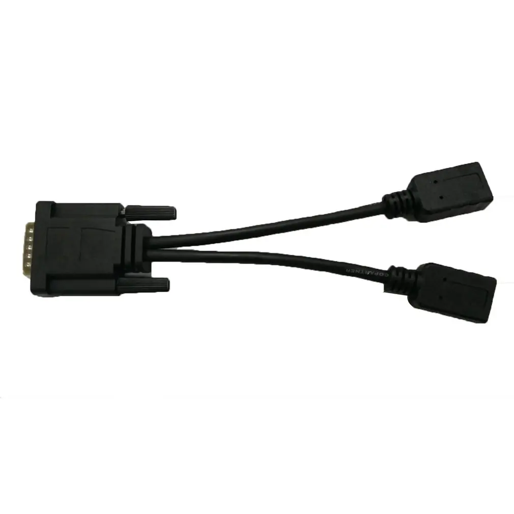 DMS-59Pin штекер в двойной Displayport Женский сплиттер удлинитель конвертер 59pin для ПК видеокарты