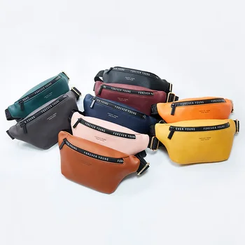 

2020 New Women Multi-function Waist & Chest Bag Ladies Belt Bag Bum Pochete Banana Female Waist Pack