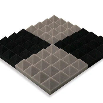 

New 25X25X5Cm Soundproofing Acoustic Foam Tiles Noise Sound-Absorbing Sound Treatment Studio Room Absorption Tiles foam
