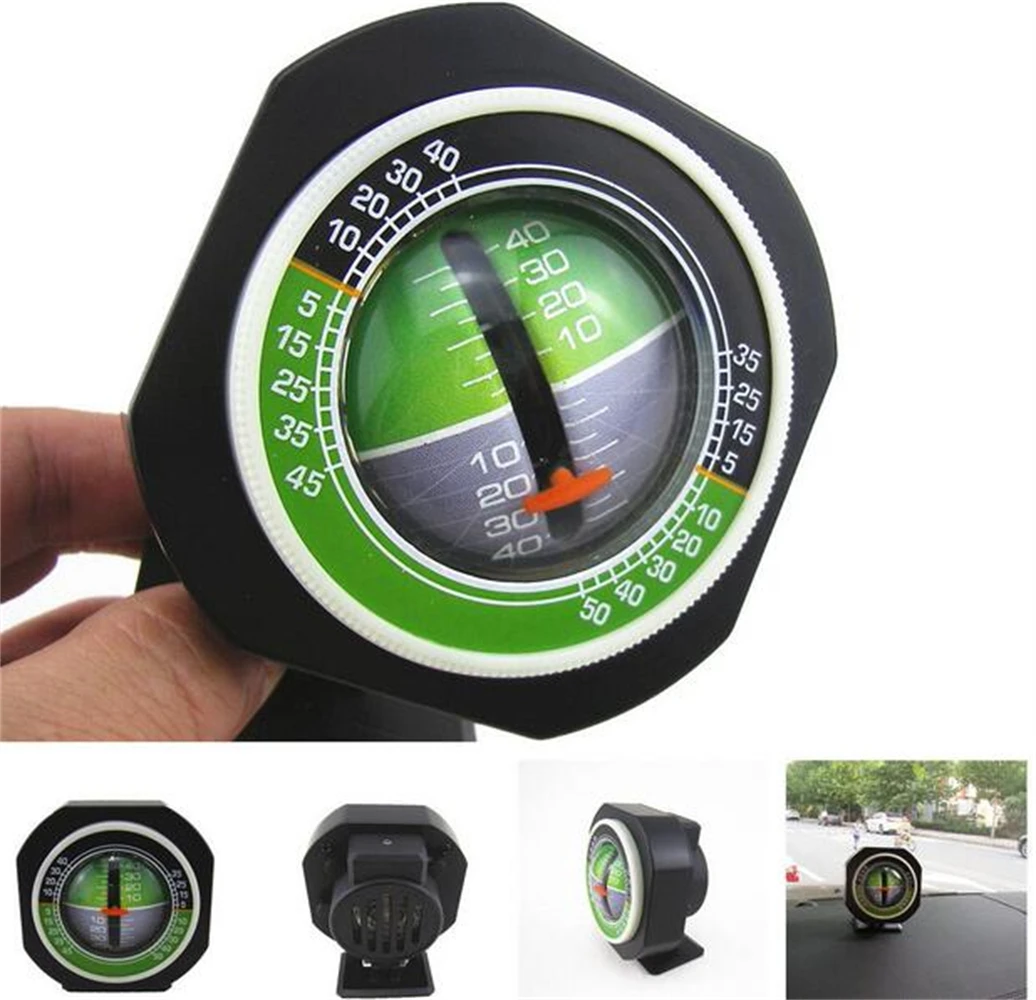 New Professional Car Truck Angle Tilt Indicator Balancer Backlight Slope Meter Gauge |
