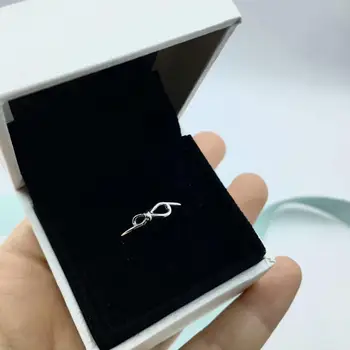 

Spring 2020 Mother's Day Wrapped Open Infinity Knot Ring Fit Original Charm