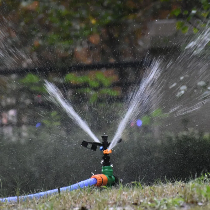 Male thread 1/2" rotating sprinkler nozzles Rocker nozzle garden lawn sprinkler Garden greenhouse Watering plants 1PCS garden sprinkler irrigation sprinklers garden irrigation nozzle drip irrigation sprinklers garden sprayer nozzles