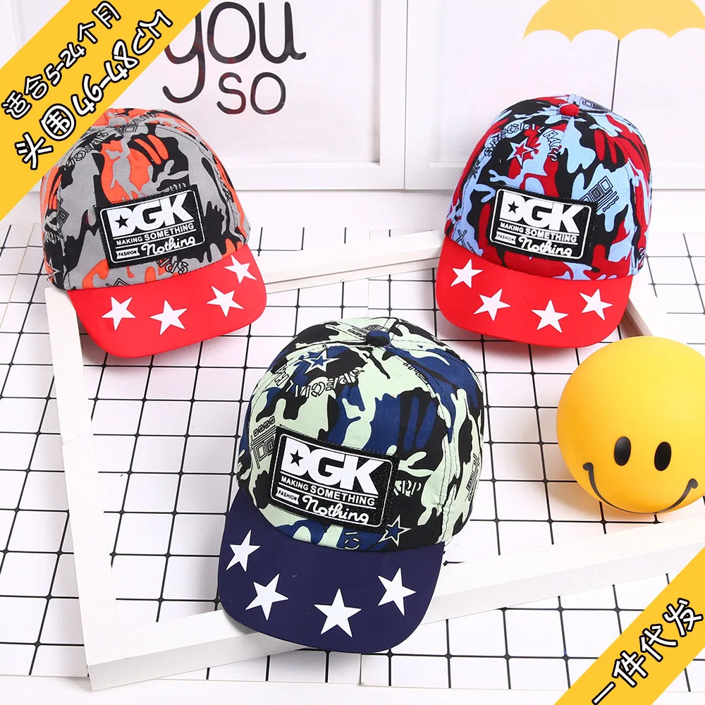 

2019 New Style Spring And Autumn Bay Hat Men's Baseball Cap Hard along Labeling Breathable Velcro College Style Bay Hat