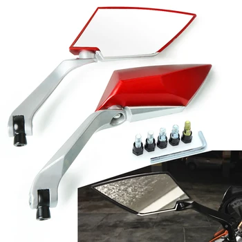 

8MM 10MM Motorcycle Mirror For Aprilia Shiver750 Tuono V4 Dorsoduro 750 Tuono V4 1100 RR Mana850GT Rear View Mirror Side Mirrors