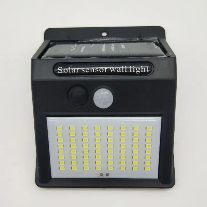 

100 LED Solar Power Light Outdoor Wireless Motion Sensor Wall Light Energy Saving Waterproof Yard Garden Street Lamp