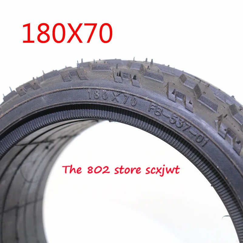High quality 180x70 solid tire fits electric scooter car 180*70 non inflatable tubeless tyre motorcycle part