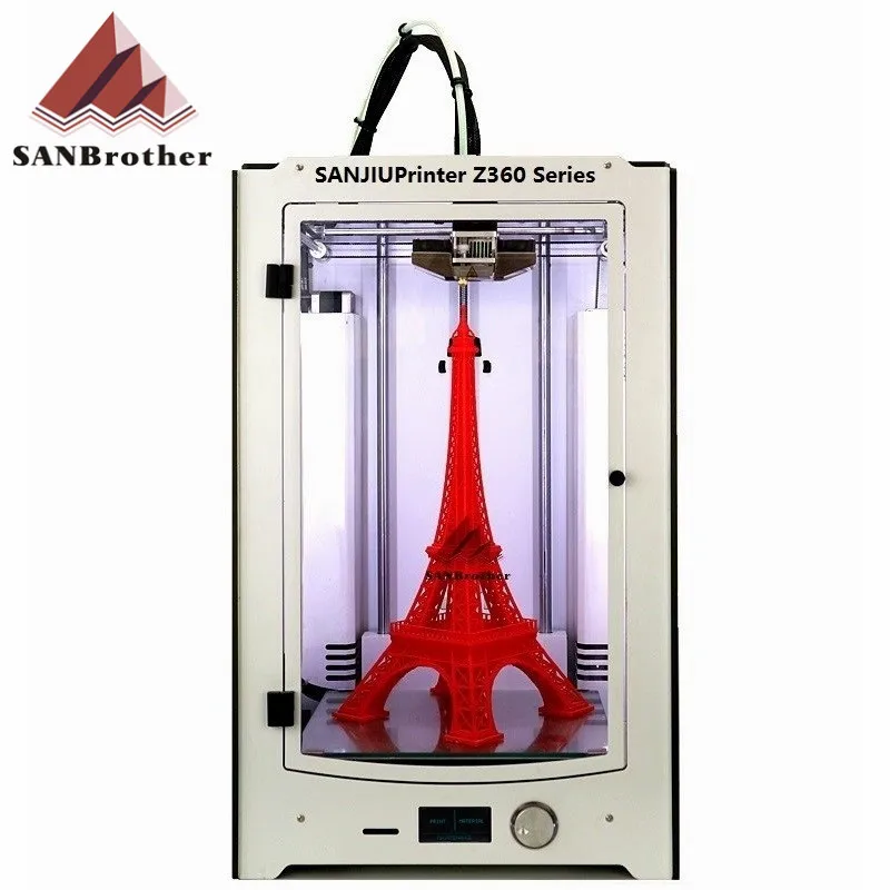 

SANJIUPrinter3 Z360 3D Printer Newest 2016 DIY KIT For UM2+ UM2 Extended Auto Leveling 3D Printer Include All Parts.