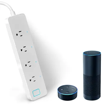 

Smart Socket Wifi Mobile Phone Timer Switch Socket Remote Control Smart Home Alexa Voice Smart Socket
