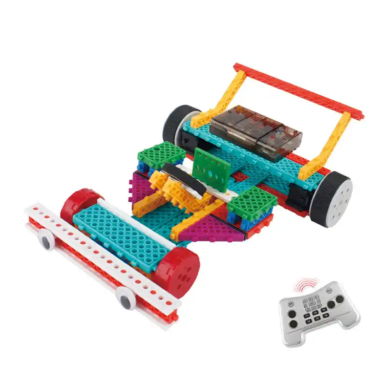 PCS RC Car Kit Perfect Educational Toy Gift 5 in 1 Remote Control STEM Building Blocks Car Tank 400