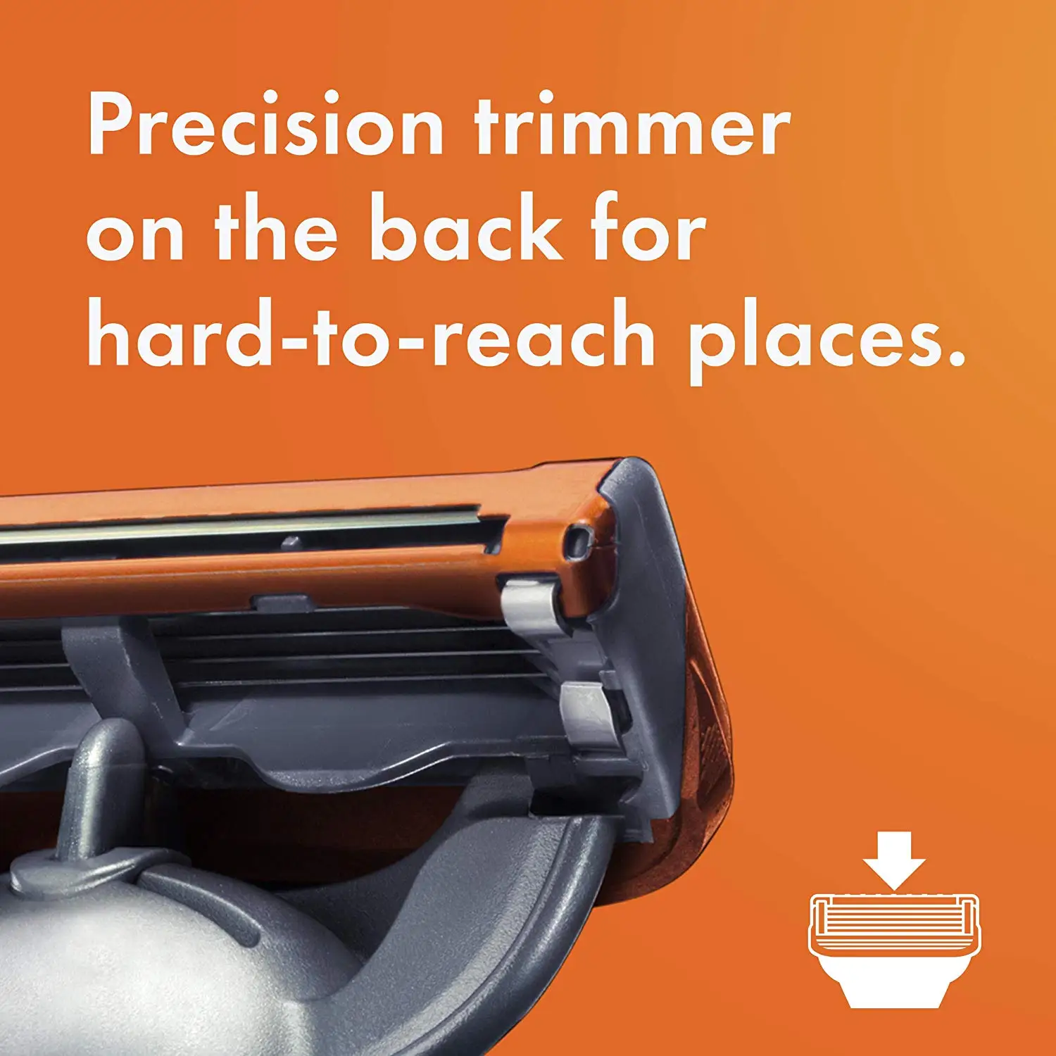 Original Gillette Fusion 5 Shaver Razor Blade Replacement Head For Men Manual Face Care Safety Shaving 5