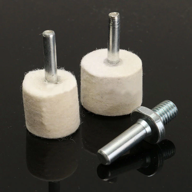 

8Oz Polishing Kit Window Cerium Backing Felt Pad Thread Wheel M10 Deep Adapter Scratch Repair Sanding