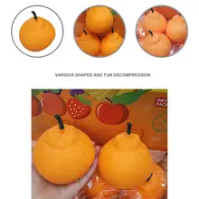 

Fidget Toy Reusable Smooth Easy to Clean Orange Water Beads Fidget Toy Squeeze Toy for Adults