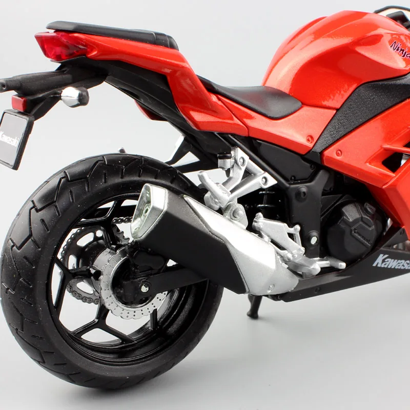 1:12 automax маленький Kawasaki Ninja 300 EX300 ZX3R гоночный мотоцикл игрушечные весы велосипед Diecasts& игрушки автомобили-модельная игрушка миниатюрный ребенок