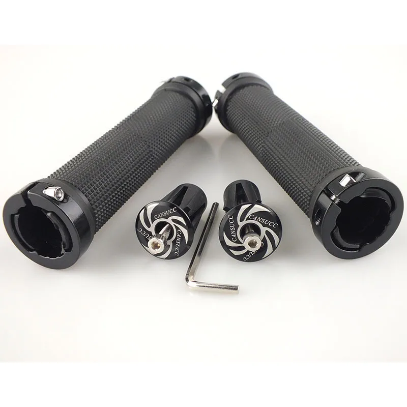 

Aluminum alloy + rubber Handlebar Anti-slip Bike Bicycle Cycling End Plugs Lever Parts