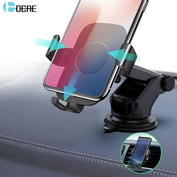 

DCAE Wireless Car Charger Mount Automatic Gravity Clamping 10W Qi Fast Air Vent Phone Holder for iPhone 11 XS XR X 8 Samsung S10