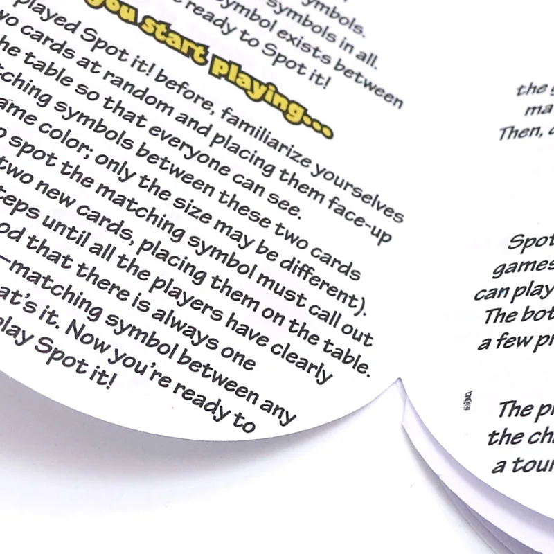 Spot Board Games Mini 70mm Enjoy It for Kids Family Party Fun Most Classic Dobble It Cards Game Spot Board Games Mini 70mm Enjoy It for Kids Family Party Fun Most Classic Dobble It Cards Game