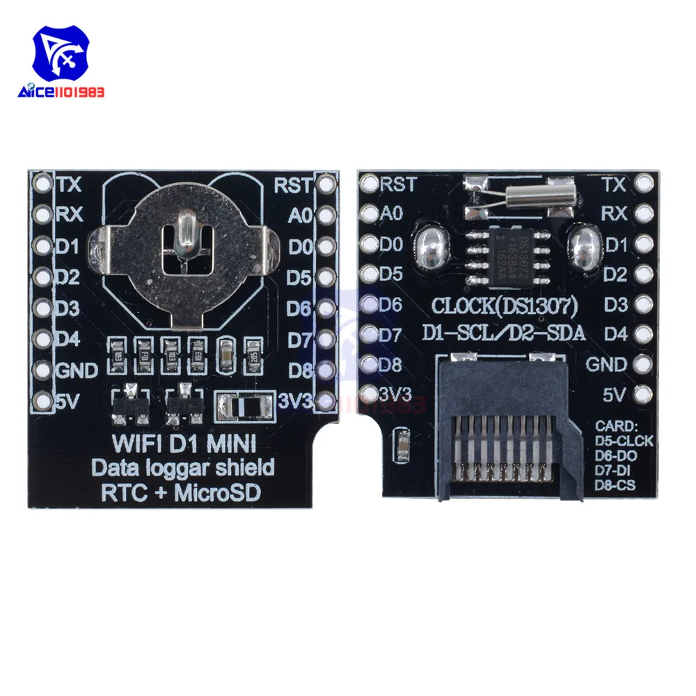Diymore WeMos D1 экшн камера с Wi Fi подключением доска слот карты Micro SD данных щит