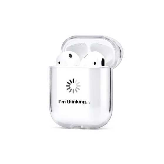 Bluetooth беспроводной чехол для наушников для Apple iPhone зарядный чехол для AirPods 2 1 мягкий прозрачный защитный чехол Аксессуары - Цвет: I302153