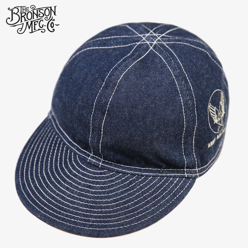Bronson HBT USAAF Type A-3 Mechanics Cap US Army Denim Work Cap