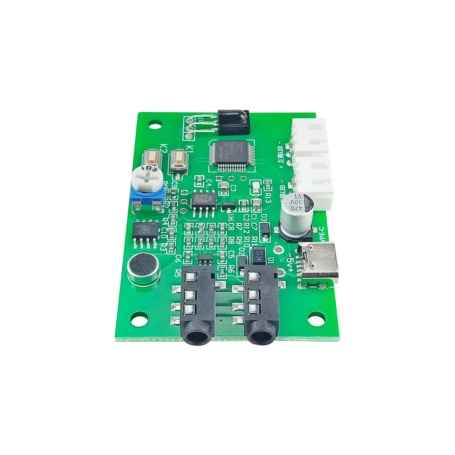 Espectro de Música Metro Colorido Dupla 30 Nível Indicador Áudio Flexível Som Controle Remoto Tira Macia dc 5v Atualizado 0.5 Led - Image 4