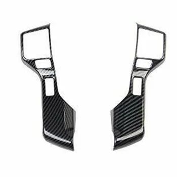 

For Toyota Tacoma 2016-20 Decoration Trim Carbon Fiber Style Steering Cover Trim