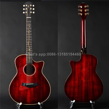 

K24 koa wood GA ctyle handcraft acoustic guitars, guitar acoustic, acoustic electric guitars