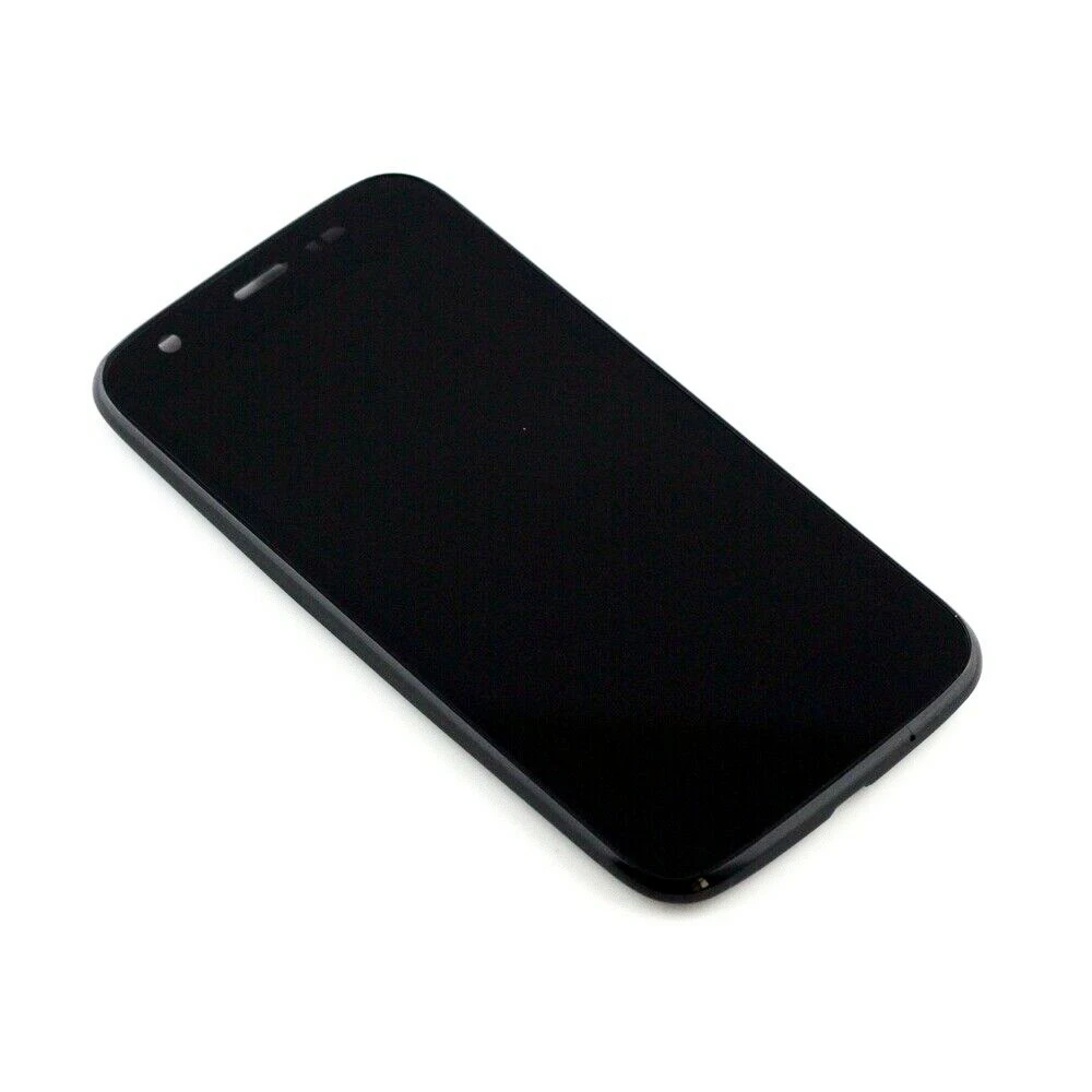 Протестирован для Moto G G1 жк-дисплей с кодирующий преобразователь сенсорного экрана в сборе с рамкой для Motorola Moto G G1 XT1032 XT1033