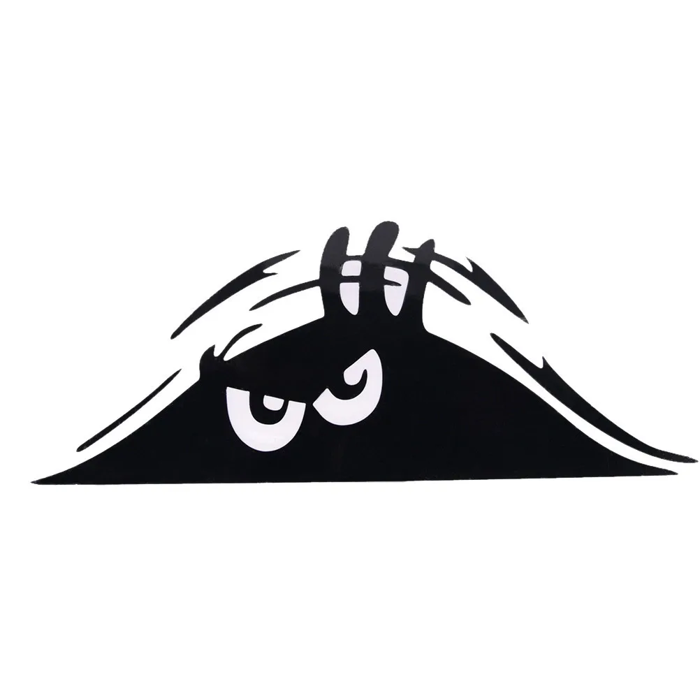 

19*7CM Peeking Monster Auto Car Walls Windows Sticker Graphic KK Vinyl Car Decal