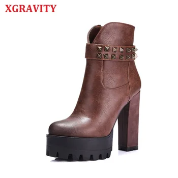 

Stock Clearence High Heel Pumps Boots Fashion Boots Elegant Female Short Ankle Army Boots Comfortable Lady Martin Shoes S019