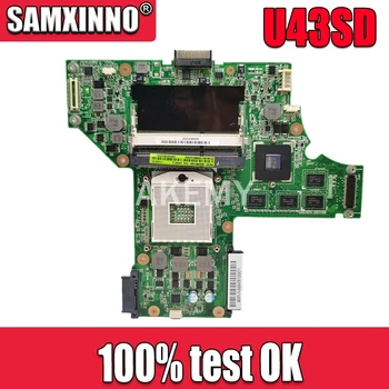 

U43SD REV 2.0 mainboard For Asus U43SD U43S Laptop motherboard 1G DDR3 mainboard fully tested