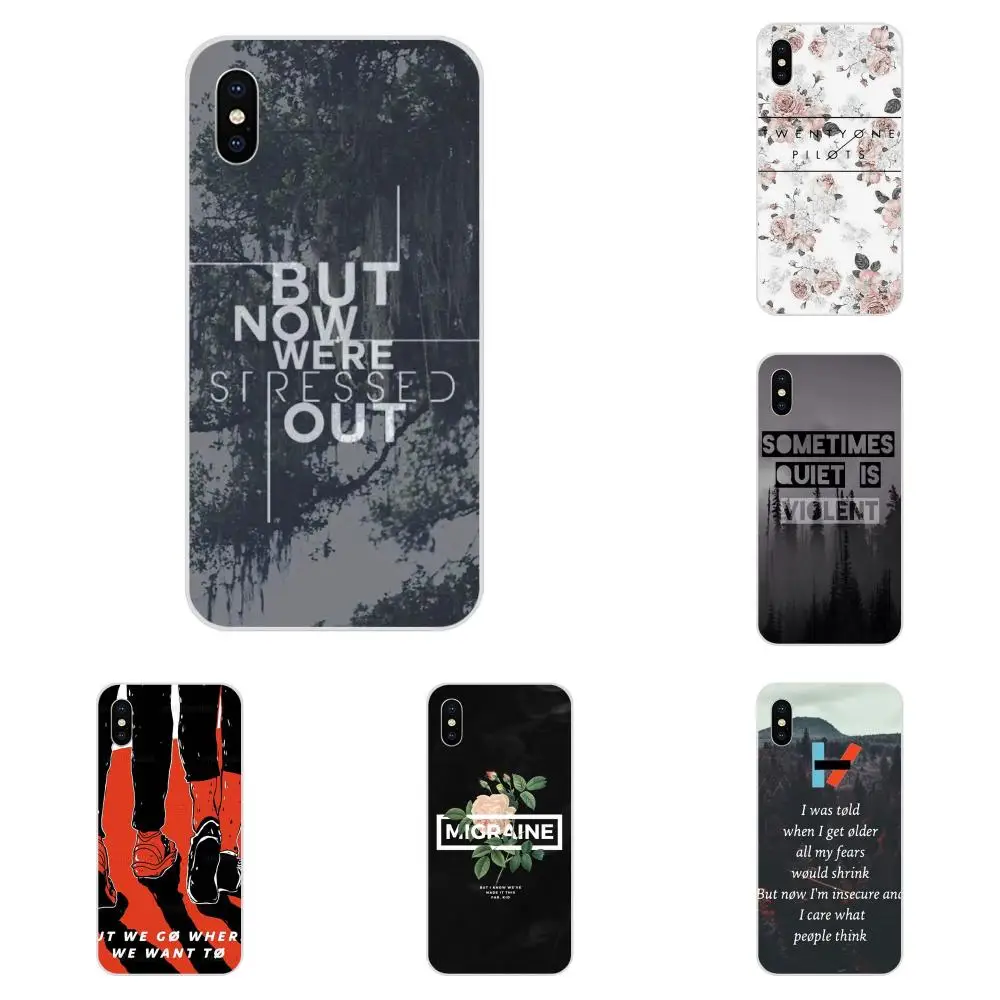 Twenty One Pilots Blurryface Song цитата для Galaxy Grand A3 A5 A7 A8 A9 A9S On5 On7 Plus Pro Star 2015 2016 2017