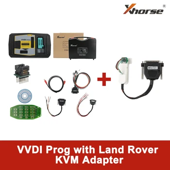 

Original V4.8.8 Xhorse VVDI PROG Programmer with for Land-Rover KVM Adapter without Soldering