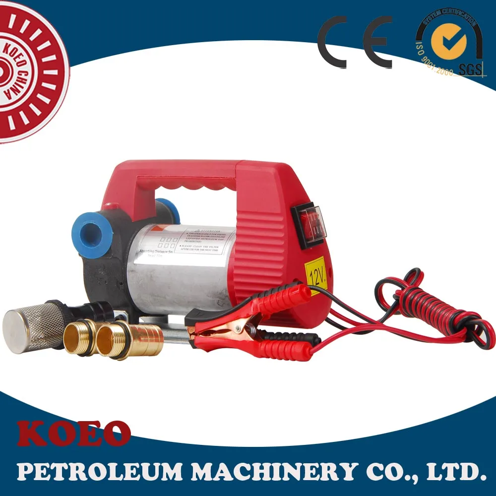 

Electric 12 volt Self-priming Diesel Oil Transfer Pump