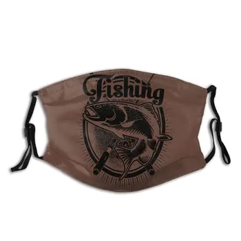 

Fishing More Cast Men Non-Disposable Mouth Face Mask Anti Haze Dust Protection Cover Respirator Muffle Mask with Filters