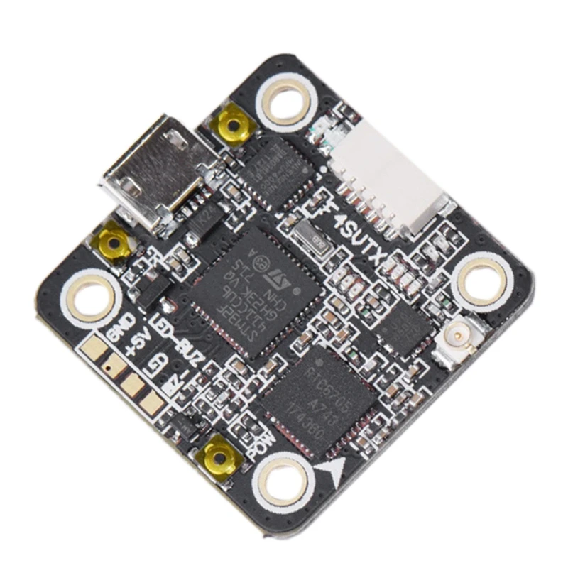 F4-SVTX STM32F411C Контроллер полета интегрированный 5,8G 48CH 25/100/200MW переключаемый VTX OSD 20X20 мм для RC моделей Квадрокоптер части