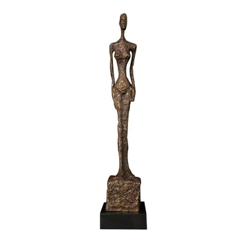 

[MGT] Bronze statue abstract famous Giacometti figure decorative statue sculpture for sale