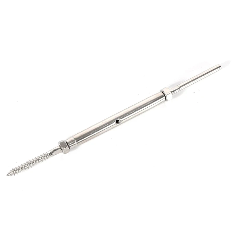 

T316 Stainless Steel Handheld Fastener Set With Clamping Screw For 1/8 Inch Cable Guide
