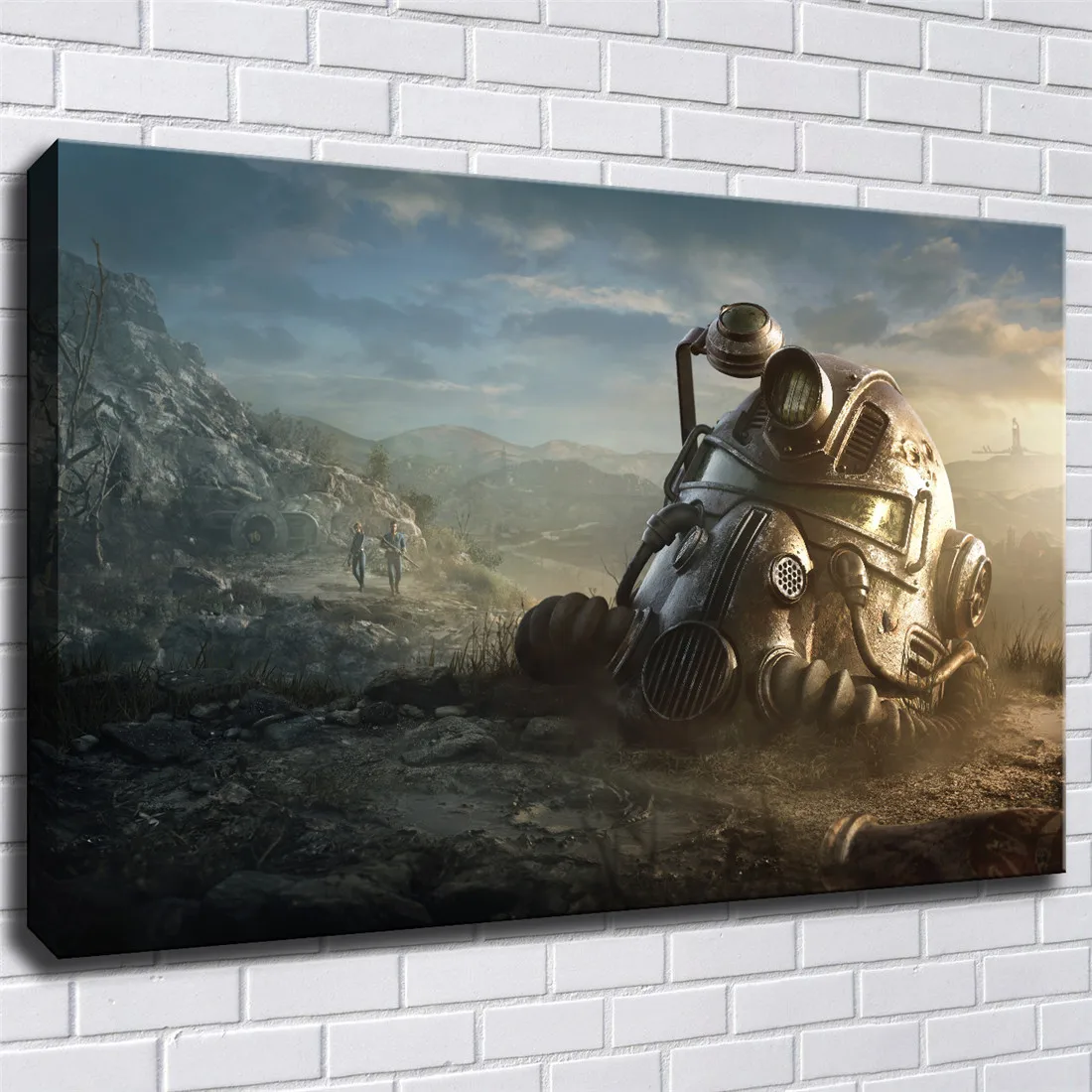 Картина на холсте Fallout 4 Постер и печать настенная живопись картины для украшения