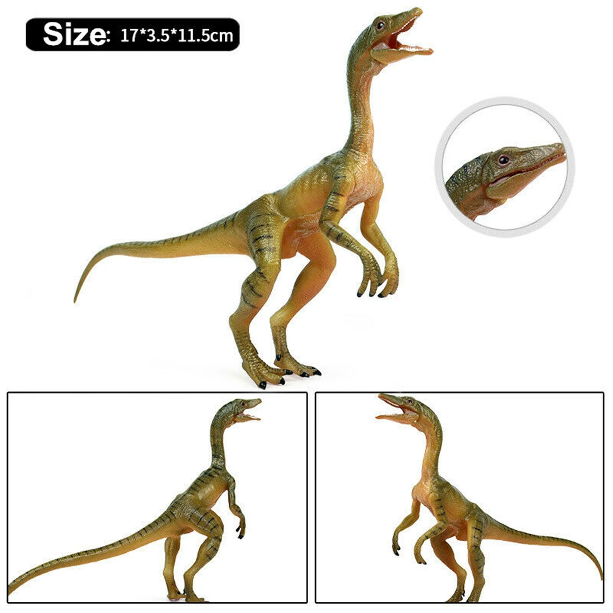 6 7 &quotCompsognathus рисунок 1/5 декора динозавр животных модель коллектор развивающие